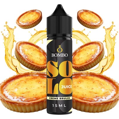 Bombo_eLiquids_Solo_Juice_Creme_Brulee_Longfill_15ml_with_ingredients